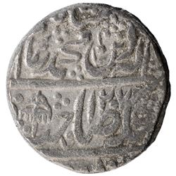 Silver One Rupee Coin of Shah Alam II of Shahjahanabad Dar ul Khilafa Mint.