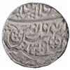 Image 2 : Silver One Rupee Coin of Shah Alam II of Shahjahanabad Dar ul Khilafa Mint.