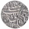 Image 2 : Silver One Rupee Coin of Muhibullanagar Mint of Rohilkhand Kingdom.