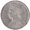 Image 2 : Silver One Quarter Rupee Coin of Victoria Empress of Bombay Mint of  1897.