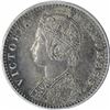 Image 2 : Silver One Quarter Rupee Coin of Victoria Empress of Bombay Mint of 1898.