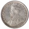 Image 2 : Silver One Quarter Rupee Coin of King George V Calcutta Mint of 1916.