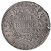 Image 2 : Silver Half Rupee Coin of Queen Victoria of Bombay Mint of 1840.