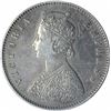 Image 2 : Silver Half Rupee Coin of Victoria Empress of Calcutta Mint of 1899.