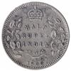 Image 1 : Silver Half Rupee Coin of King Edward VII of Calcutta Mint of 1905.