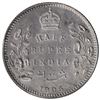 Image 1 : Silver Half Rupee Coin of King Edward VII of Calcutta Mint of 1905.