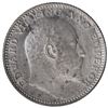 Image 2 : Silver Half Rupee Coin of King Edward VII of Calcutta Mint of 1905.