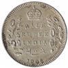 Image 1 : Silver Half Rupee Coin of King Edward VII of Calcutta Mint of 1906.