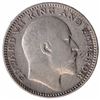 Image 2 : Silver Half Rupee Coin of King Edward VII of Calcutta Mint of 1908.