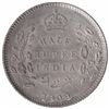 Image 1 : Silver Half Rupee Coin of King Edward VII of Calcutta Mint of 1909.