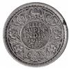 Image 1 : Silver Half Rupee Coin of King George V of Calcutta Mint of 1912.