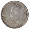 Image 2 : Silver Half Rupee Coin of King George V of Calcutta Mint of 1914.