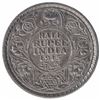 Image 1 : Silver Half Rupee Coin of King George V of Calcutta Mint of 1915.
