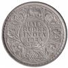 Image 1 : Silver Half Rupee Coin of King George V of  Calcutta Mint of 1925.
