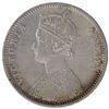 Image 2 : Silver One Rupee Coin of Victoria Queen of Bombay Mint of 1862.