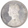 Image 2 : Silver One Rupee Coin of Victoria Empress of Calcutta Mint of 1878.