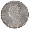 Image 2 : Silver One Rupee Coin of Victoria Empress of Bombay Mint of 1885