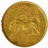 Image 2 : Gold One Mohur Coin of Victoria Queen of Calcutta Mint of 1841.