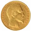 Image 1 : Gold Twenty Francs Coin of Napolean III of France.