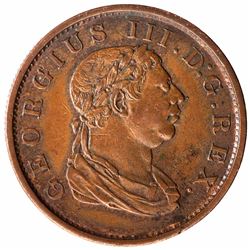 Copper Stiver Coin of Demerara & Essequibo.