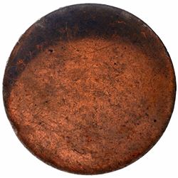 Error Copper Five Kori Coin of Bhuj Mint of Kutch State.