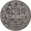 Image 2 : Error Copper One Quarter Anna Coin of East India Company of 1835.