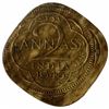 Image 1 : Error Copper Nickel Two Annas Coin of King George VI Bombay Mint of 1943.