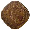 Image 2 : Error Copper Nickel Two Annas Coin of King George VI of Bombay Mint of 1944.