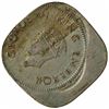 Image 2 : Error Copper Nickel Two Annas Coin of King George VI of Bombay Mint of 1947.