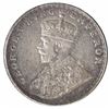 Image 1 : Error Silver One Rupee Coin of King George V.