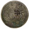 Image 1 : Error Silver One Rupee Coin of King George VI of 1944.