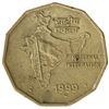 Image 2 : Copper Nickel Two Rupees Error Coin of Republic India of 1999.