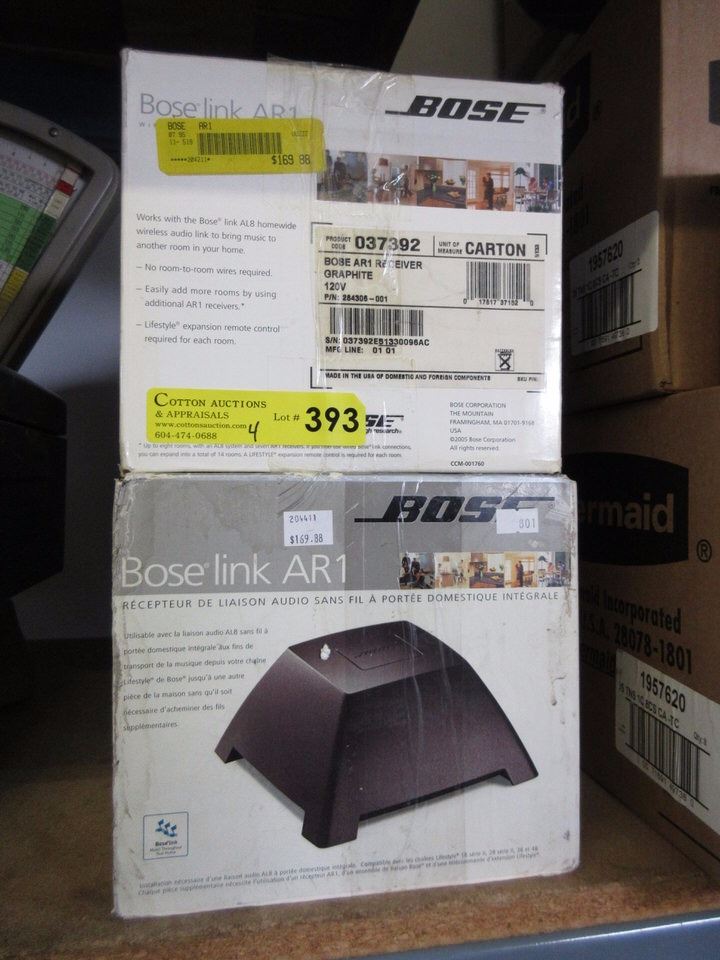 4 Bose link AR1 receivers