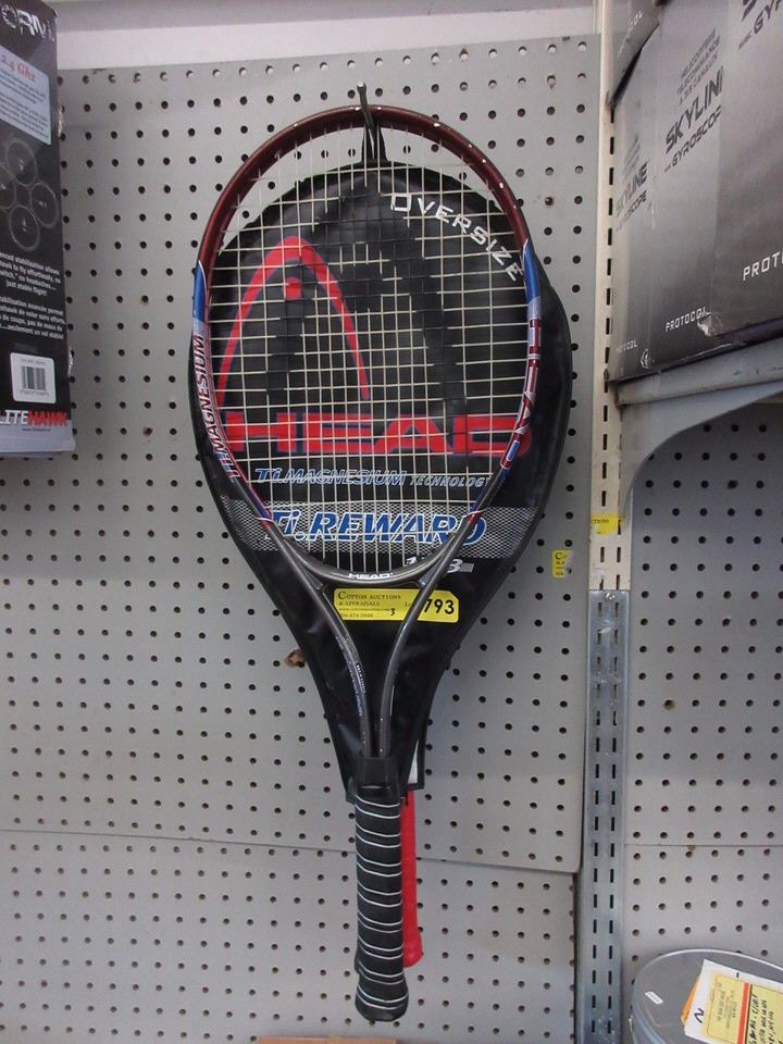 3 Tennis rackets Wilson & Head