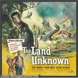 Reynold Brown Artwork - The Land Unknown (Universal, 1957) One of the leading freelance artists