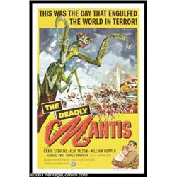The Deadly Mantis (Universal International, 1957). One Sheet (27" X 41")