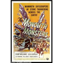 Monolith Monsters, The (Universal International, 1957). One Sheet (27" X 41")