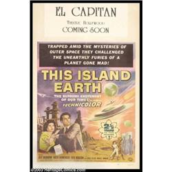 This Island Earth (Universal, 1955). Window Card (14" X 22")