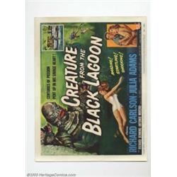 Creature From the Black Lagoon (Universal International, 1954). Title Card (11" X 14")