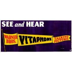 Warner Brothers-Vitaphone Stock 24 Sheet (Warner Brothers, 1927-1928). 24 Sheet (9' X 20')