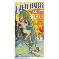 Scarlet Seas (First National, 1928). Three Sheet (41"x81")