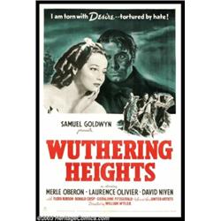 Wuthering Heights (United Artists, 1939). One Sheet (27" X 41")