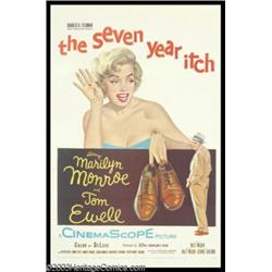 Seven Year Itch, The (20th Century Fox, 1955). One Sheet (27" X 41")