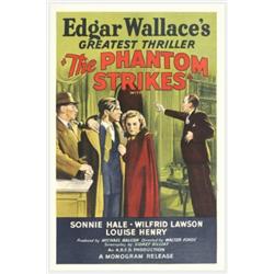 The Phantom Strikes (Monogram, 1939). One Sheet (27" X 41")