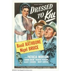 Dressed to Kill (Universal, 1946). One Sheet (27" X 41")