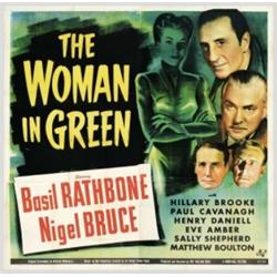 The Woman in Green (Universal, 1945). Six Sheet (81" X 81")