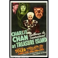 Charlie Chan at Treasure Island (20th Century Fox, 1939). One Sheet (27" X 41")