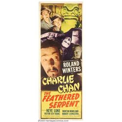 The Feathered Serpent (Monogram, 1948). Insert (14" X 36")