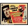 Image 1 : Dangerous Money (Monogram, 1946). Half Sheet (22" X 28")