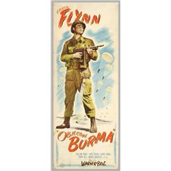 Objective Burma (Warner Brothers, 1945). Insert (14" X 36")